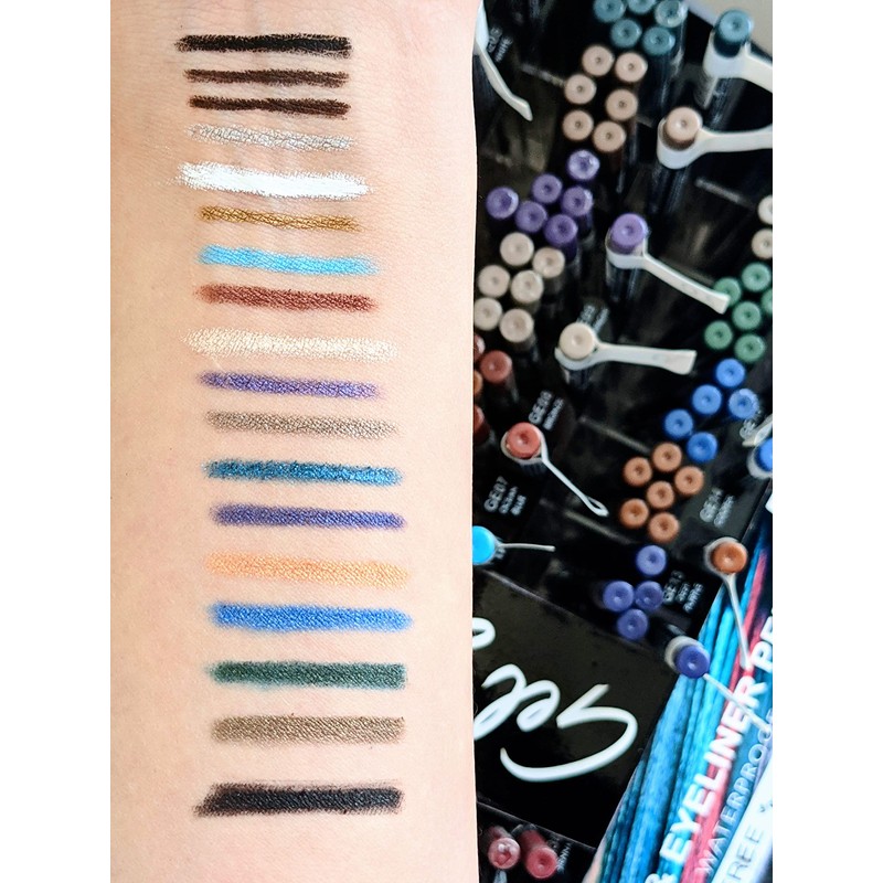 Gel Slide Eyeliner Pencil by She Makeup (Dark Brown -