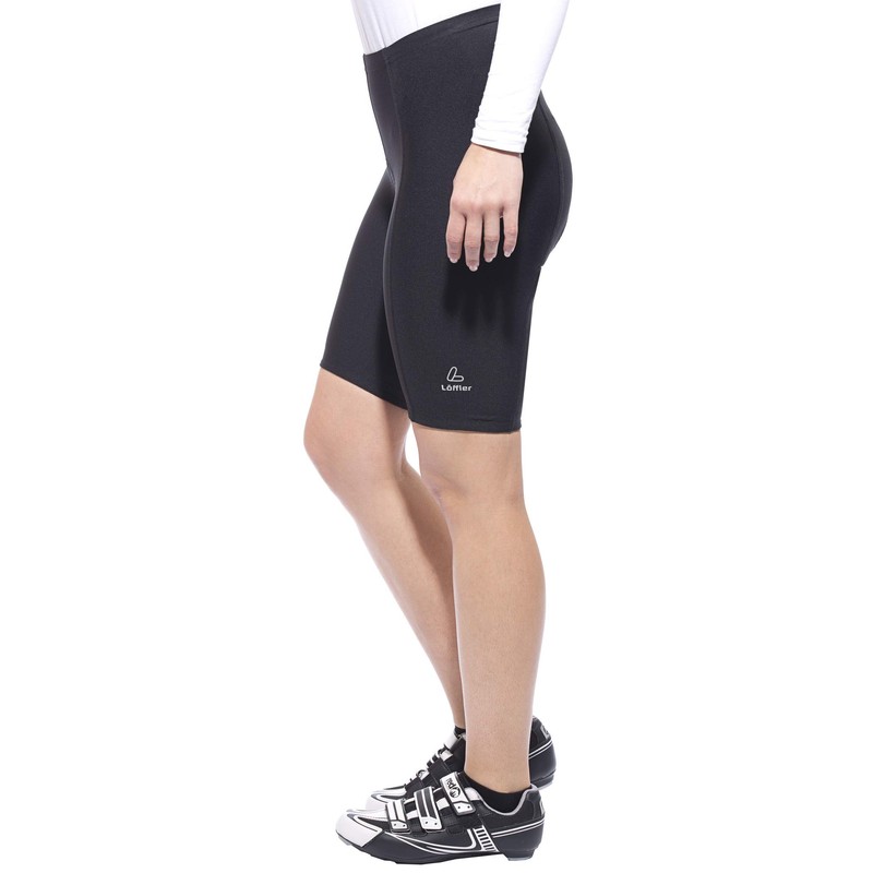 LÖFFLER Basic Cycling Shorts Women black Size EU 42 |