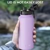 Navigate 32 oz Stainless Steel Insulated Water Bottle,Double Walled Leak