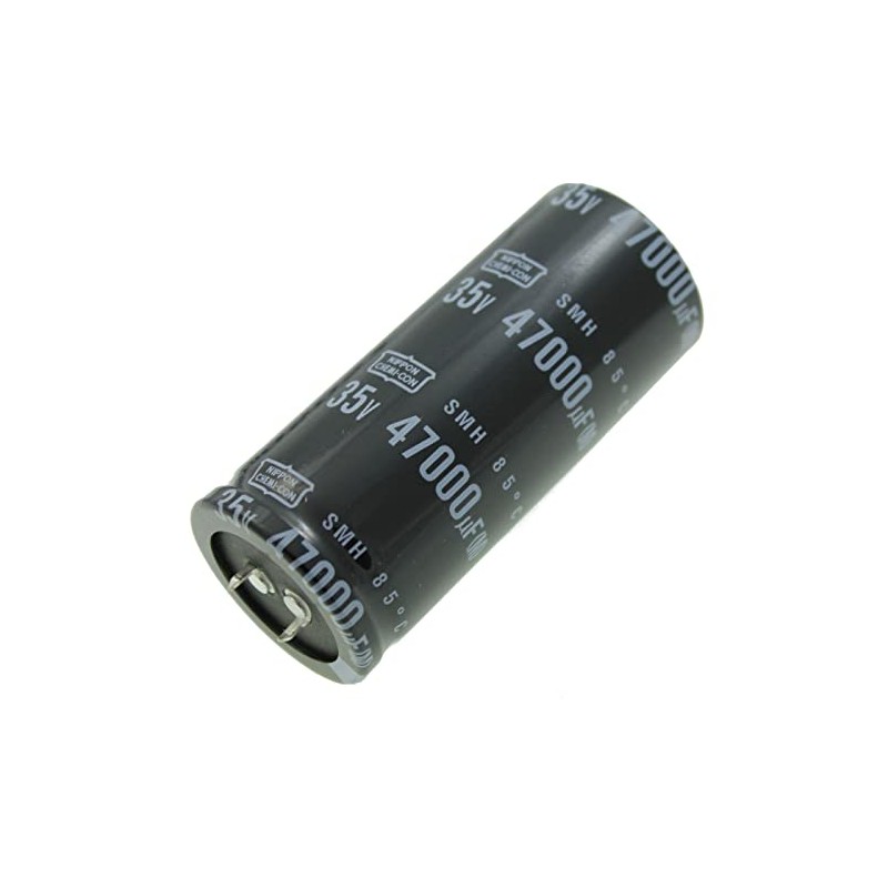 Elko Capacitor Radial 47000µF 35V | Snap-in Electrolytic Capacitor up