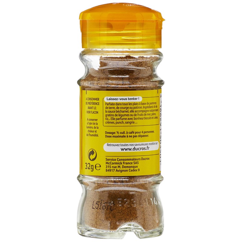 Ducros French Muscade Moulue (Ground Nutmeg) 32 g