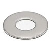FOREVERBOLT FB3FLWASH8LOD2P100 Flat Washer, Standard, 8, 316 Stainless Steel, Finish