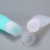 2 botellas de viaje de silicona, 1.3 onzas, a prueba