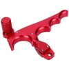Metal 4-Finger Bow Release Caliper Thumb Trigger Grip Hunting Shooting