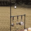 Folding Camping Shelf Desktop Storage Stand Rack Hanging Organizer with