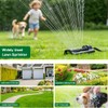 FANHAO Oscillating Sprinkler for Yard, Garden and Flower Beds, Covers