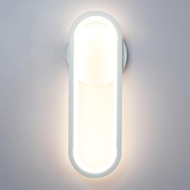 12V LED RV Vanity Sconce with Switch - 9W 480LM Decorative Bedside Reading Light for RV, Motorhome, Camper, Trailer, Boat & Tiny Home - 3500K Warm Whi