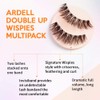 Ardell Double Up Wispies False Eyelashes - Double-Layered for Extra