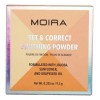 Polvo De Acabado Moira Cosmetics Set & Correct