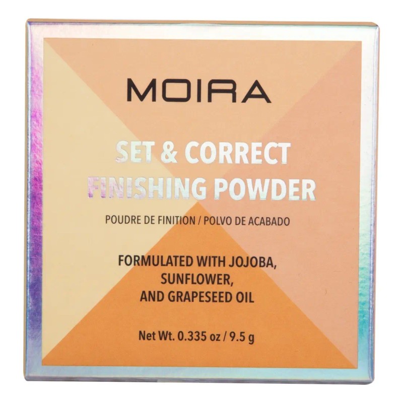 Polvo De Acabado Moira Cosmetics Set & Correct