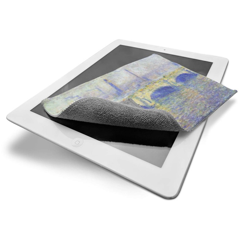 YouCustomizeIt Waterloo Bridge by Claude Monet Microfiber Screen Cleaner