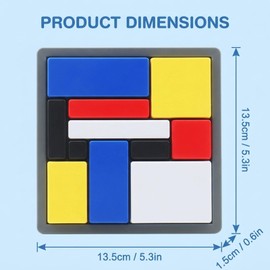 Logic Jigsaw Puzzle, 88 Challenges Brain Teaser Game, Advanced Logic Puzzle Blocks for Cognitive Training, Professional Puzzle Solving Tool with Logical Thinking Exercises