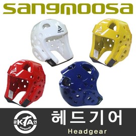 Headgear / Taekwondo Martial Arts / KTA Certified / Free Gift Mouthguard / SANGMOOSA Since 1948 / 헤드기어/태권도 격투기/KTA공인/사은품 마우스가드 /SANGMOOSA Since 1948