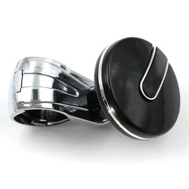 Black Car Steering Wheel Booster Ball Steering Wheel Button Baceyong Professional Car Steering Wheel Knob Power Steering Spinner Hand Crank Accessories