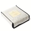 CUDDLE DREAMS Exclusive Mulberry Silk Throw Blanket with Fringe, Naturally