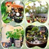 22Pcs Miniatures Fairy Gnome Resin Figures Mini Gnome Garden Accessories