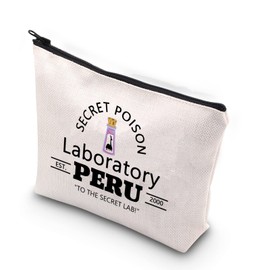 WCGXKO Kuzko Llama Potion Bottle Gift Villains Lover Secret Poison Gift Makeup Bag (Secret Poison CA)