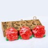 Fun Soaps Romantic Rose Flower: Vegan 3-Pack Hand & Body