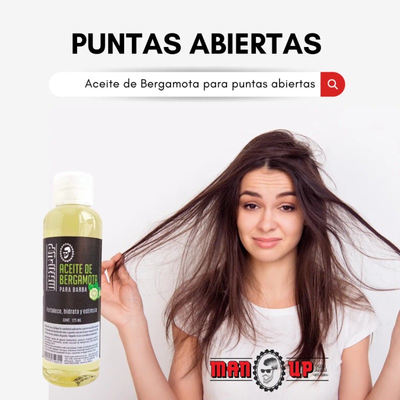 Man Up Aceite De Bergamota Cuidado De La Barba 125