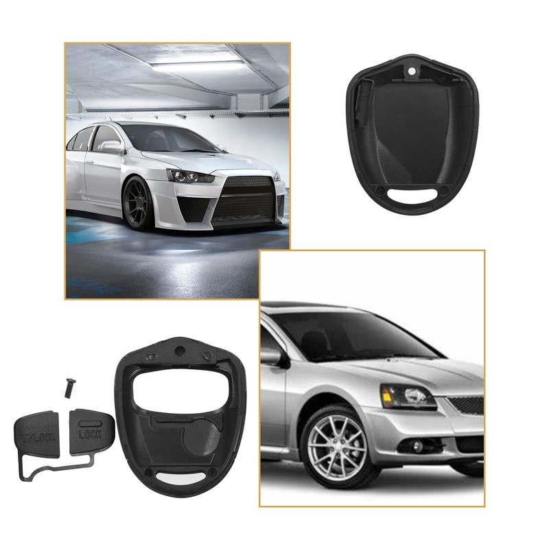 OTOTEC 2pcs 2 Button Remote Key Shell Remote Key Replacement