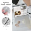 DOITOOL 1 Set Transparent Photo Album Replacement Pages Photo Card