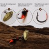 Dovesun Fly Fishing Lures Fly Fishing Flies Wet/Dry Fishing Lures