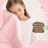 Alomidds Weighted Blanket Kids 5lb 36"x48", Minky Dots Small Weighted