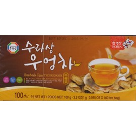 Burdock Tea - 100 Bags Gluten Free, Vegan