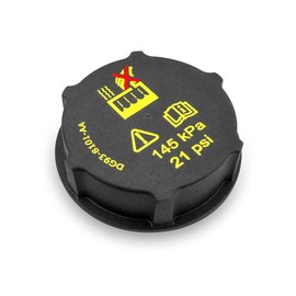 Engine Coolant Reservoir Cap Fits for Ford Mustang Gt F150 V6 V8 Lincoln MKZ 2015-2021 Escape 2013-2019 Land Rover Volvo 2020-2021 Coolant Overflow Caps Cold Case Radiator Cap Replacement DG93-8101-AA