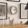 JONES CLOCKS® Spin wall Clock | Small Modern Round Clock