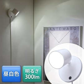 アイリスオーヤマ LEDスポットライト 300lm 昼白色 ISP3N-W