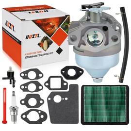 HRX217 GCV190 Carburetor Air Filter Tune Up Kit for Honda GCV 190 GCV190LA GCV190A Engine HRX 217 HRB217 HRX217K1 HRX217K2 Lawn Mower Pressure Washer Parts 16100-Z0Y-813 (Manual Choke)