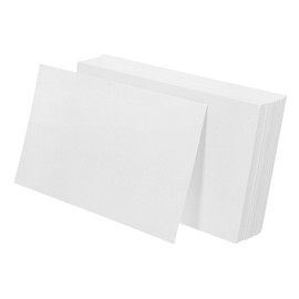 DOITOOL 75pcs White Blank Cards: Thick Cardstock Make Your Own Invitations Greeting Card Notes for DIY Craft Drawing Painting Writing Study Reading Accessories