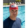 escualo Gorra para Natacion Unisex Adulto y Niño Modelo Santa