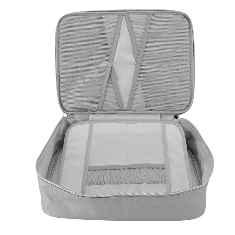 Fireproof Document Bag Portable Waterproof Office Important Document Storage Organizer