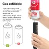 Camping Torch Lighter, Windproof Bright Fire Lighter with Safety Lock,