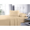Goldstar Latte Single Flat Sheet Soft Microfibre Easy Care Wrinkle