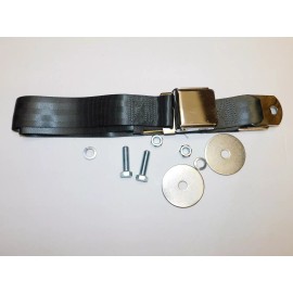 International Harvester Scout 80 800 Period Correct Latch Lap Seat Belt Kit Gray