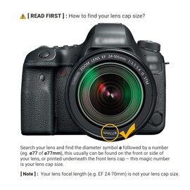 JJC 2-Pack 77mm Front Lens Cap Cover with Deluxe Cap Keeper for Canon EF 24-105mm f4L, EF 24-70mm f4L, EF 16-35mm f4L, Nikon AF-S 20mm f1.8, AF-S 16-35mm f4G and Other Lenses with 77mm Filter Thread