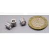 Basic Aluminum Spacer, NO. 6 Screw, 1/4" OD x .140"