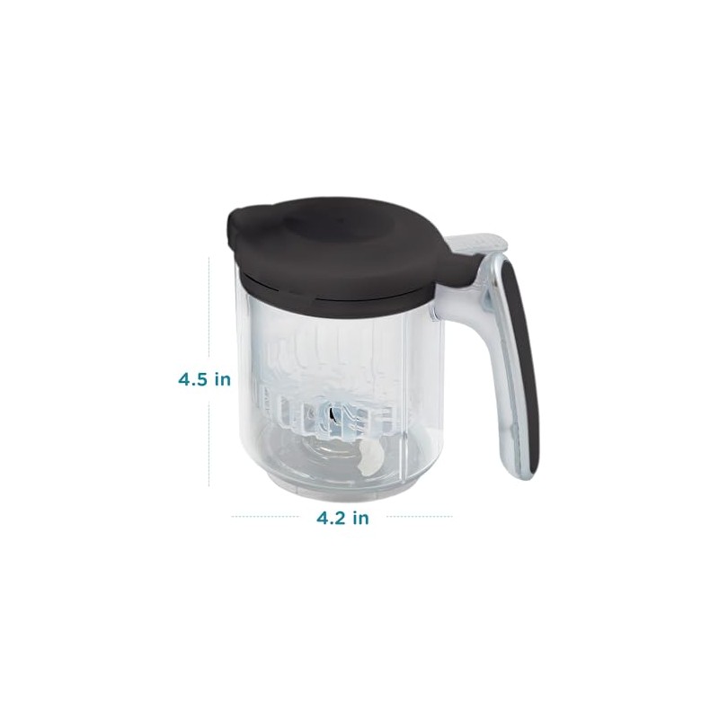 Replacement Stirring Cup & Blade with Steaming Basket for EVLA'S