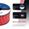 Abma Cord Polyester Cord 4mm x 30m Braid Polyester Rope,