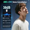 Wireless Earbuds, Bluetooth 5.4 Headphones In Ear with Multifunctional Touchscreen,