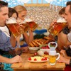 LONZIKP 3er Pack Lustig Magnet-Flaschenöffner Bierglas mit Kühlschrankmagnet