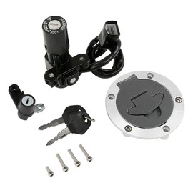 ONETK Juego completo de llave de bloqueo de interruptor de encendido para Yamaha YZF-R3 2015-2018