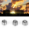Garosa 100pcs Insert Nuts Bolt Nuts M5 Stainless Steel Clip