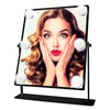 Danielle LED Hollywood Mirror- 6 Super Bright LEDs, Black
