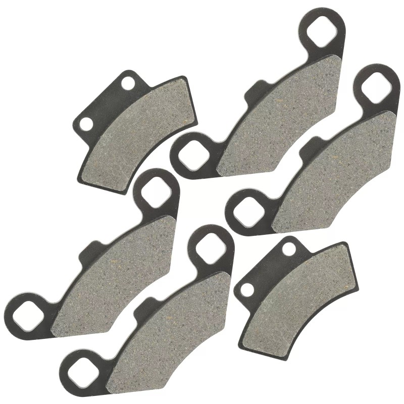 Caltric Front Rear Brake Pads for Polaris Xplorer 500 1997