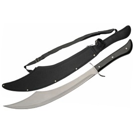 25" Arabian Scimitar Outdoor Machete Stainless Steel Blade