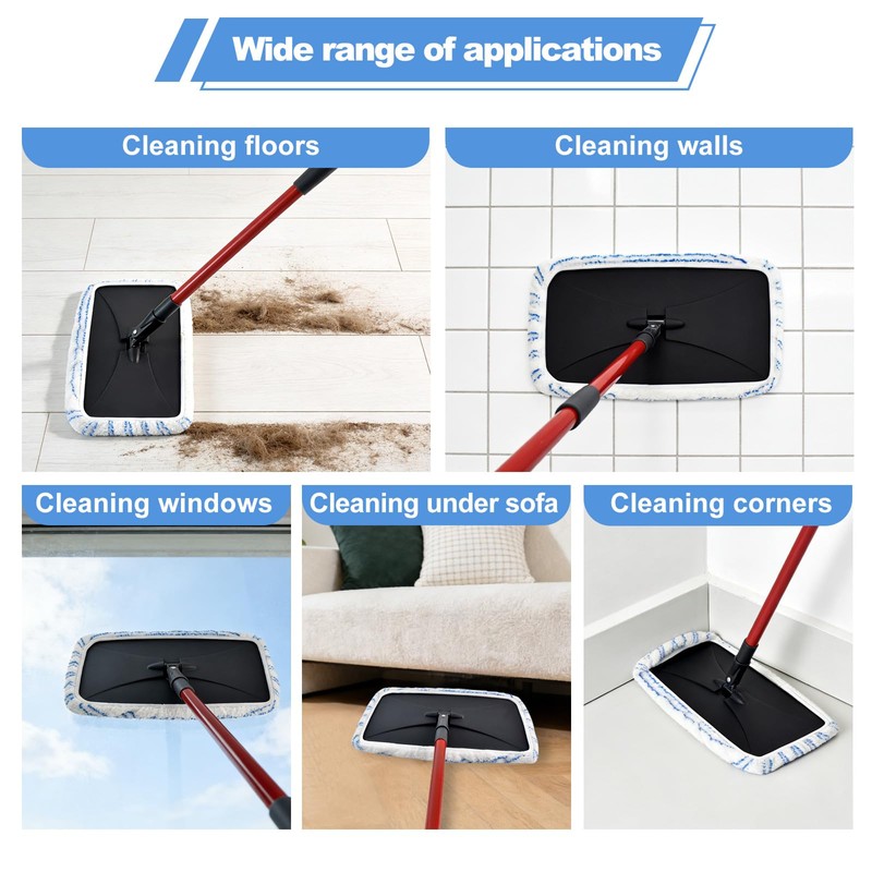 Microfiber Flat Mops for Ocedar Hardwood Floor 'n More Microfiber
